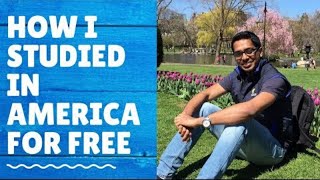 How I got a 100full ride scholarship from American Universities  My experiences Ashish Fernando [upl. by Leena225]