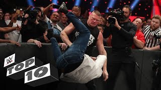 Family members attacked WWE Top 10 Nov 6 2019 [upl. by Tomas]