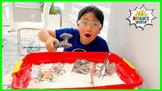 Easy DIY Science Experiment for Kids How to make Dinosaur Fossil Dig Exploration [upl. by Woodley]