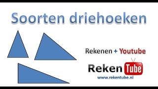 Soorten driehoeken [upl. by Yerfej]