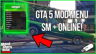 FREE GTA 5 USB Mod Menu ALL CONSOLES  NEW 2021 [upl. by Oakes]