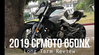 CFMoto 650NK Long Term Review [upl. by Llednohs806]