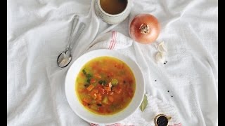 Healing Chicken Broth amp Vegetable Soup [upl. by Shurlock]