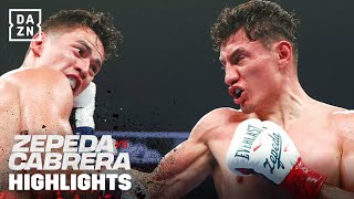 FULL FIGHT  WILLIAM ZEPEDA VS GIOVANNI CABRERA [upl. by Nimsaj863]