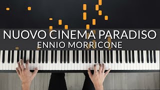 Nuovo Cinema Paradiso  Ennio Morricone  Tutorial of my Piano Cover [upl. by Dayna104]