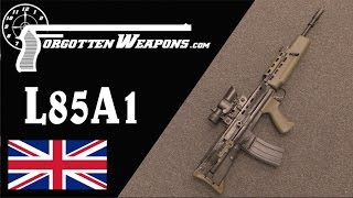 Enfield L85A1 Perhaps the Worst Modern Military Rifle [upl. by Ecnaled]