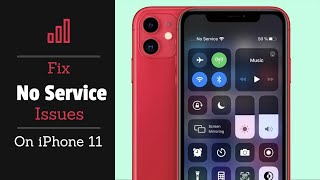 Fix iPhone 11 No Service Issue  Searching  No Network Problem on iPhone solved 3 Ways [upl. by Arhoz]