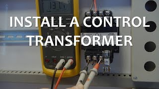 Install a Control Transformer [upl. by Ominoreg688]