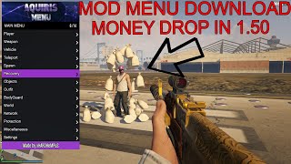 GTA 5 Free Mod Menu 150 Online Download With Money Drop [upl. by Yniattirb]