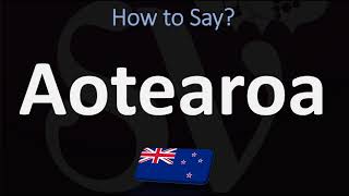 How to Pronounce Aotearoa NEW ZEALAND MAORI [upl. by Paymar]