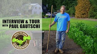 Back to Eden Gardening  Interview amp Tour with Paul Gautschi  How To Start NoTill Wood Chip Garden [upl. by Jory]