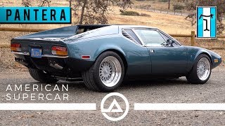 1972 DeTomaso Pantera  A True American Supercar [upl. by Radbun]