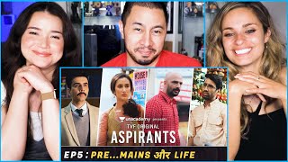 TVFs ASPIRANTS  Episode 5  quotPre Mains Aur Lifequot  Season Finale  Reaction [upl. by Teresita943]