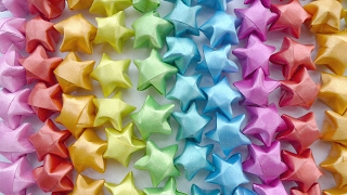 Origami Star  DIY Paper Origami Lucky Star Tutorial [upl. by Attekal743]