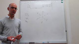 Lewis dot structures SF6 and ClF3 Expanded octets [upl. by Broddy]