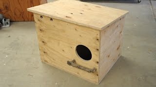 How to Build an Owl Box [upl. by Yatzeck]