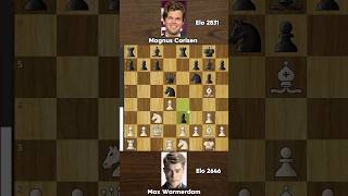 Magnus Carlsen vs Max Warmerdam chess magnuscarlsen [upl. by Jeremiah]