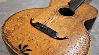 WATCH how furniture restorer restores a guitar [upl. by Nirahs]