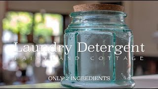 2 Ingredient Laundry Detergent  Zero Waste  Natural  Economical [upl. by Jill912]