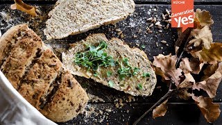 DreikornBrot aus dem Philips Airfryer [upl. by Sagerman]