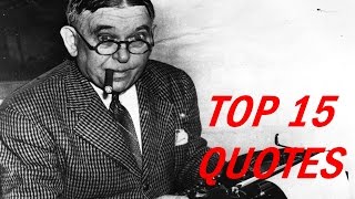 H L Mencken Quotes  Popular 15 Quotes [upl. by Laohcin]