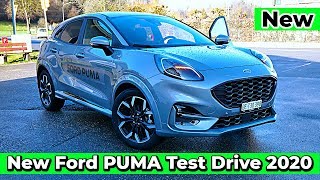 Test Drive New Ford PUMA Hybrid ST Line X 2020 [upl. by Cindie]