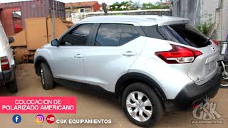 NISSAN KICKS  CÁMARA SENSOR ESTACIONAMIENTO POLARIZADO CENTRAL MULTIMEDIA [upl. by Ahtnammas]