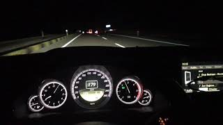 MERCEDES W212 E 250 CDİ 204 PS 260 KM HIZ TOP SPEED [upl. by Delila]