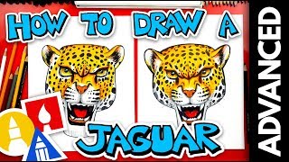 How To Draw A Realistic Jaguar  Advanced [upl. by Meesak]