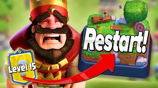 Maxed Player Returns to Arena 1 in Clash Royale [upl. by Alroi757]