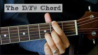 The DF Chord EASY VERSION  Guitar Tutorial [upl. by Kaslik511]