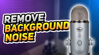 Remove BACKGROUND NOISE In Your Twitch Stream With OBS Studio [upl. by Emili861]