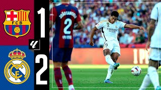 Barcelona 12 Real Madrid  HIGHLIGHTS  LaLiga 202324 [upl. by Stacie583]