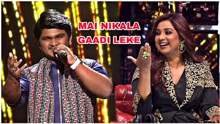 Chaitanya Devadhe 2 March Episode Full Performance quot Zindagi Ek Safar Hai Suhana quot Indian idol 15 [upl. by Hattie]