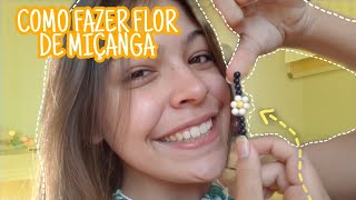 TUTORIAL DE COMO FAZER FLORZINHA DE MIÇANGA [upl. by Hax]