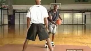 Michael Jordan teaches how to use triple threat 🏀 [upl. by Jed]