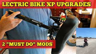 Lectric Bike XP  Your first quotMust Doquot upgrades under 75 [upl. by Adnanref]