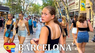 🇪🇸 BARCELONA DOWNTOWN SPAIN 2023 FULL TOUR [upl. by Okuy741]