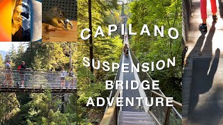 Capilano Suspension Bridge amp Tree amp Cliff Walk Canada BC [upl. by Leinad]