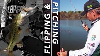 The Ultimate Bass Fishing Flipping and Pitching Tutorial [upl. by Atekan]