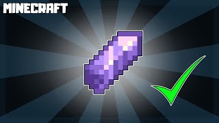 MINECRAFT  How to Get Amethyst Shards 117 Tutorial [upl. by Anaugal]