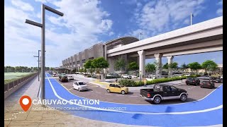 NSCR South Commuter  CP S06  Cabuyao Station  Alignment Overview [upl. by Eckart305]