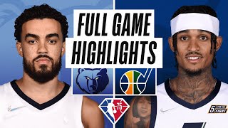 GRIZZLIES at JAZZ  FULL GAME HIGHLIGHTS  April 5 2022 [upl. by Nnep]