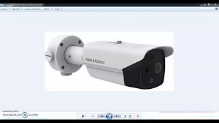 Configuración cámara térmica HIKVISION [upl. by Yllah]