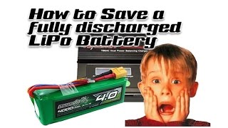 Fix a Dead Lipo Battery  Easy Method [upl. by Anaoy991]