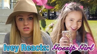 Ivey Reacts Gossip Girl Haschak Sisters [upl. by Edmund185]