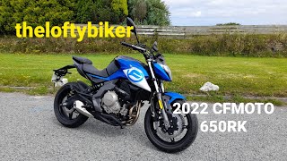 2022 CF MOTO 650NK review [upl. by Suiramed276]