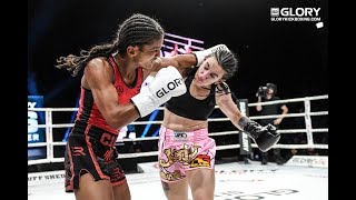 GLORY 56 Anissa Meksen vs Jady Menezes Bantamweight Title Match  Full Fight [upl. by Enomis285]