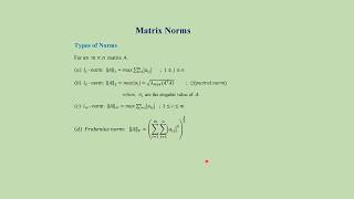 Matrix Norms L1 L2 L ∞ and Frobenius norm explained with examples [upl. by Aivatnahs]