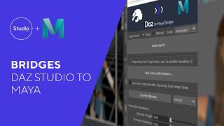 Daz Bridges Tutorial  Daz to Maya [upl. by Ydroj805]